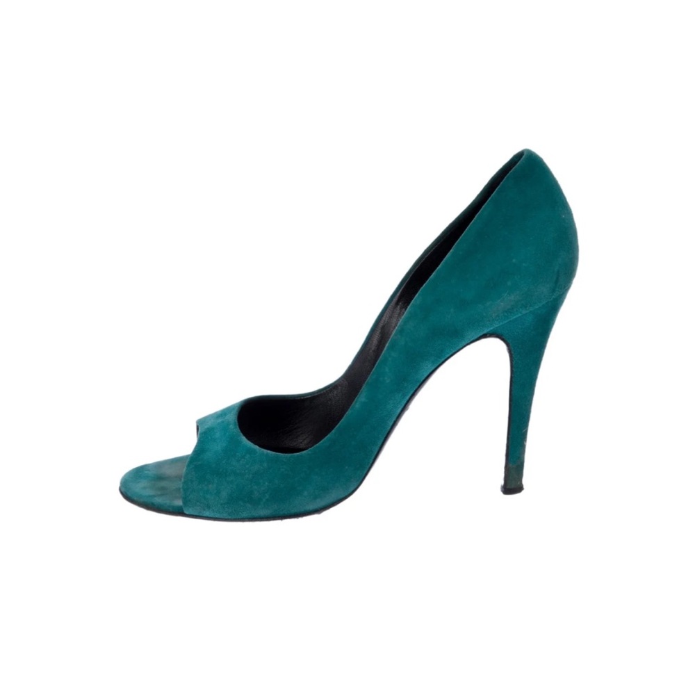 Elegant Teal Stiletto Heels